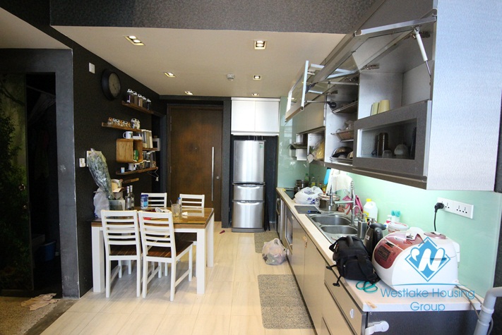 Duplex apartment for rent in Ha Dong district